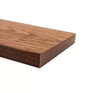 Thermo ash decking board Lolando SH for terraces, resistant to moisture and deformation