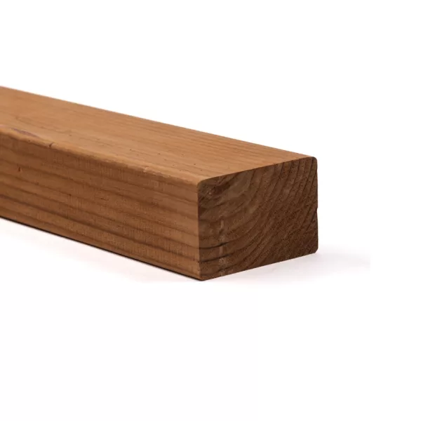 Thermo pine wood batten for constructions